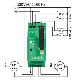 Sterownik rolet Wi-Fi SRW-02m - modułowy sterownik Supla ELKAM-Elektro