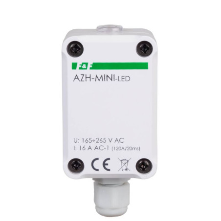 Automat zmierzchowy miniaturowy AZH-MINI-LED 230 V F&F ELKAM-ELEKTRO