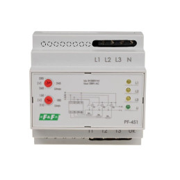 Automatyczny Przełącznik faz PF-451 F&F ELKAM-ELEKTRO