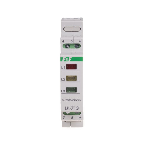 Lampka sygnalizacyjna LK-713K F&F ELKAM-ELEKTRO