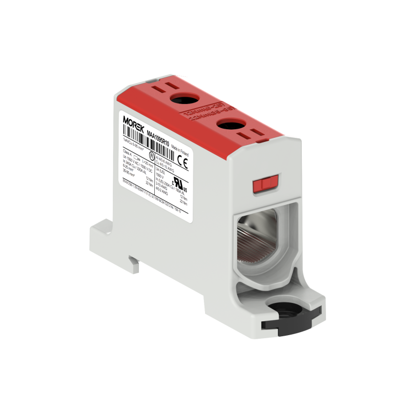 Zacisk uniwersalny OTL95 1xAl/Cu 6-95mm² 1500V różne kolory  MAA1095