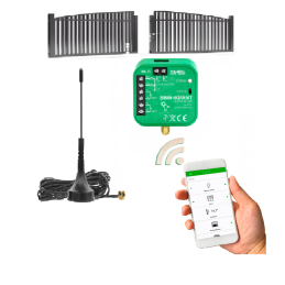STEROWNIK BRAMOWY WI-FI 2-KANAŁOWY Z ANTENĄ ZEWNĘTRZNĄ SBW-02/ANT