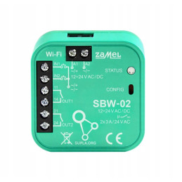 STEROWNIK BRAMOWY WI-FI 2-KANAŁOWY SUPLA SBW-02
