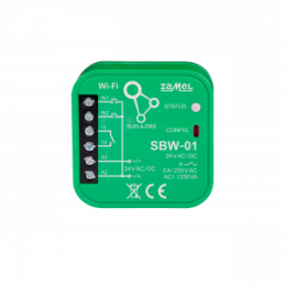 STEROWNIK BRAMOWY WI-FI 1-KANAŁOWY SBW-01