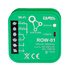 ODBIORNIK WI-FI DOPUSZKOWY 1-KANAŁOWY  ROW-01