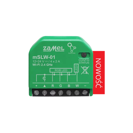 Sterownik LED RGBW Wi-Fi mSLW-01 SUPLA