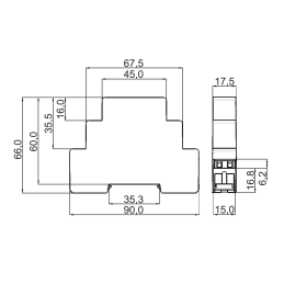 MODUŁ BEZPIECZNIKOWY GBM-03