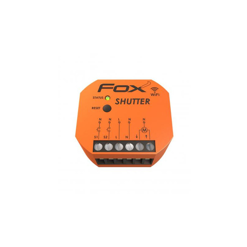 Sterownik rolet Wi-Fi 230 V SHUTTER FOX F&F ELKAM ELEKTRO Sterownik rolet Wi-Fi 230 V SHUTTER FOX F&F ELKAM ELEKTRO