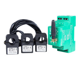 Monitor energii Wi-Fi MEW-01 — 3-fazowy, dwukierunkowy | El-Kam Elektr