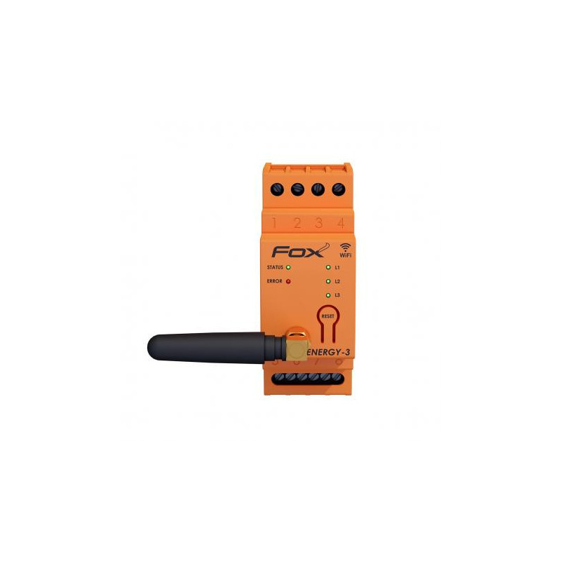 WI-MEF-3-40 F&F ENERGY 3 FOX – Licznik Energii WiFi 3-Fazowy | Elkam-E