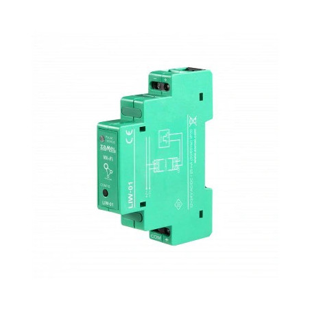 Licznik impulsów Wi-Fi LIW-01 — monitoring zużycia | El-Kam Elektro