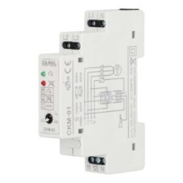 Czujnik kolejności faz 230/400V AC TYP: CKM-01 EXTA