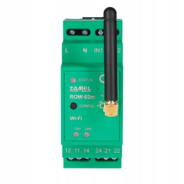 MODUŁOWY 2-KANAŁOWY 16A ODBIORNIK WI-FI ROW-02M