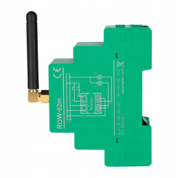 MODUŁOWY 2-KANAŁOWY 16A ODBIORNIK WI-FI ROW-02M