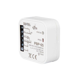 Przekaźnik bistabilny 2-kanałowy dopuszkowy 230 V AC PBP-05 EXTA